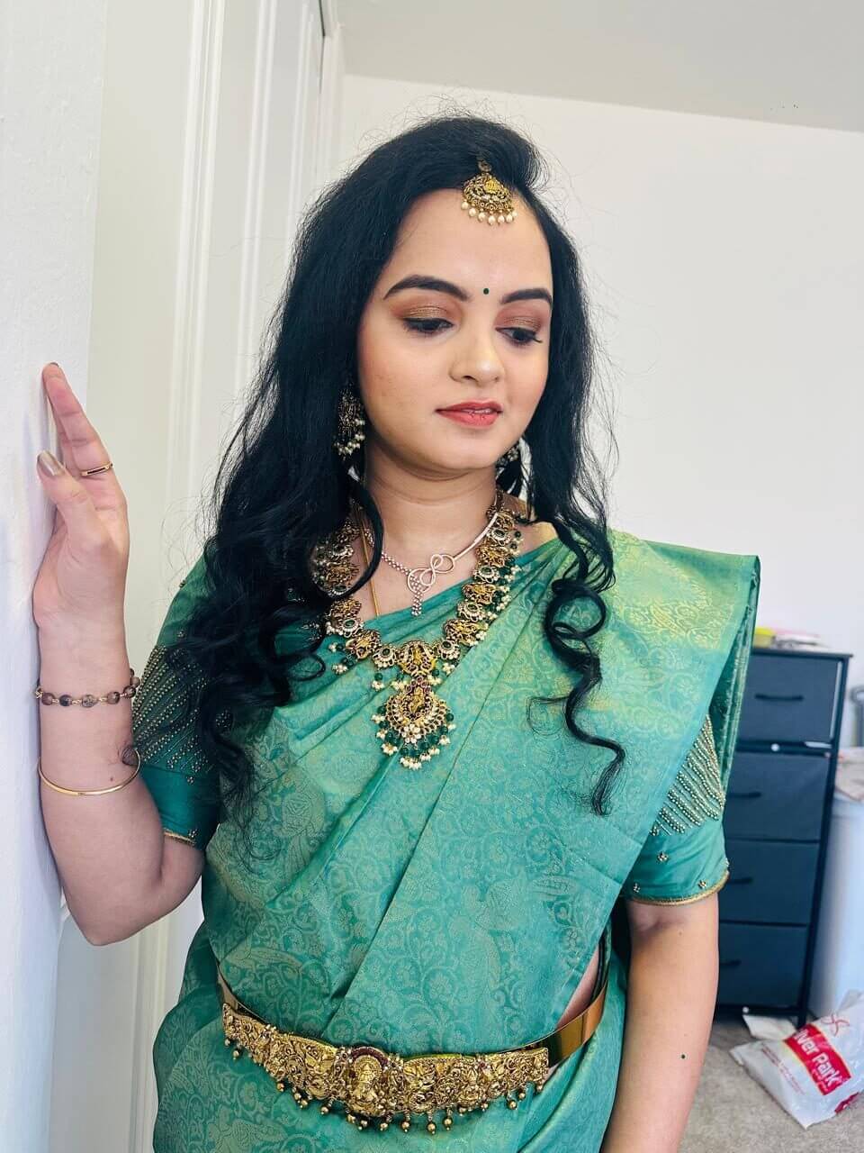 Bridal makeup look